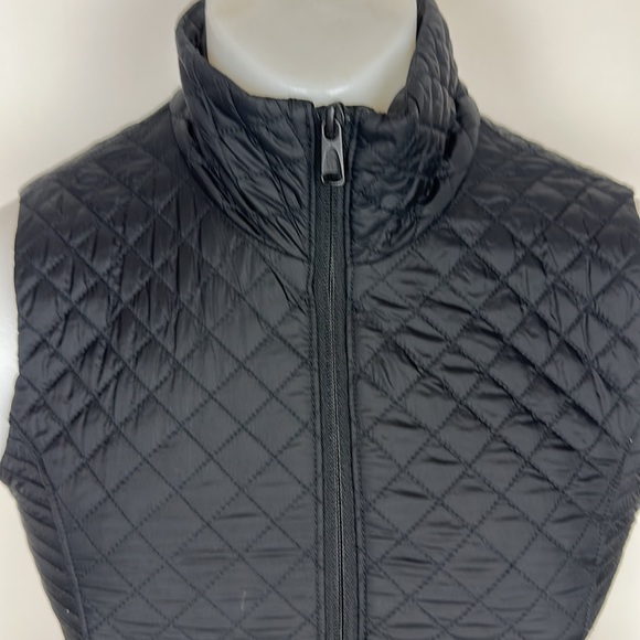The North Face Womens Insulated Luna Vest Size S Black Quilted Zip Front Pockets - Picture 7 of 16